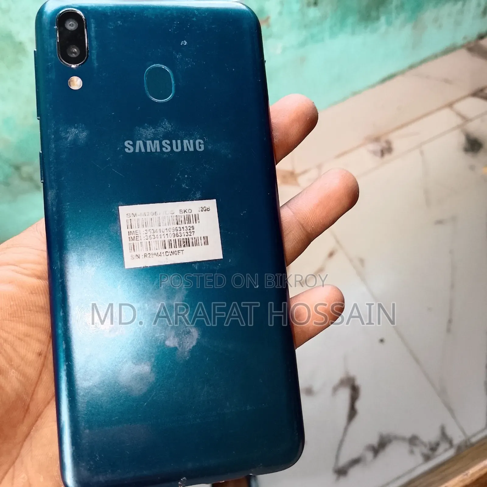 Samsung Galaxy M20 64 GB Blue