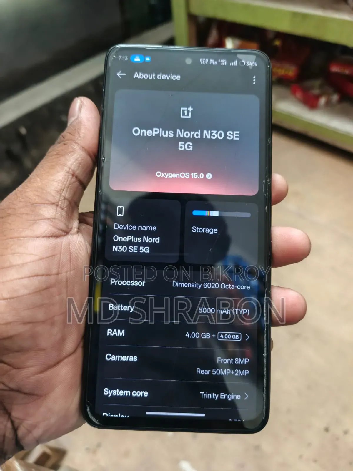 OnePlus Nord 128 GB Black