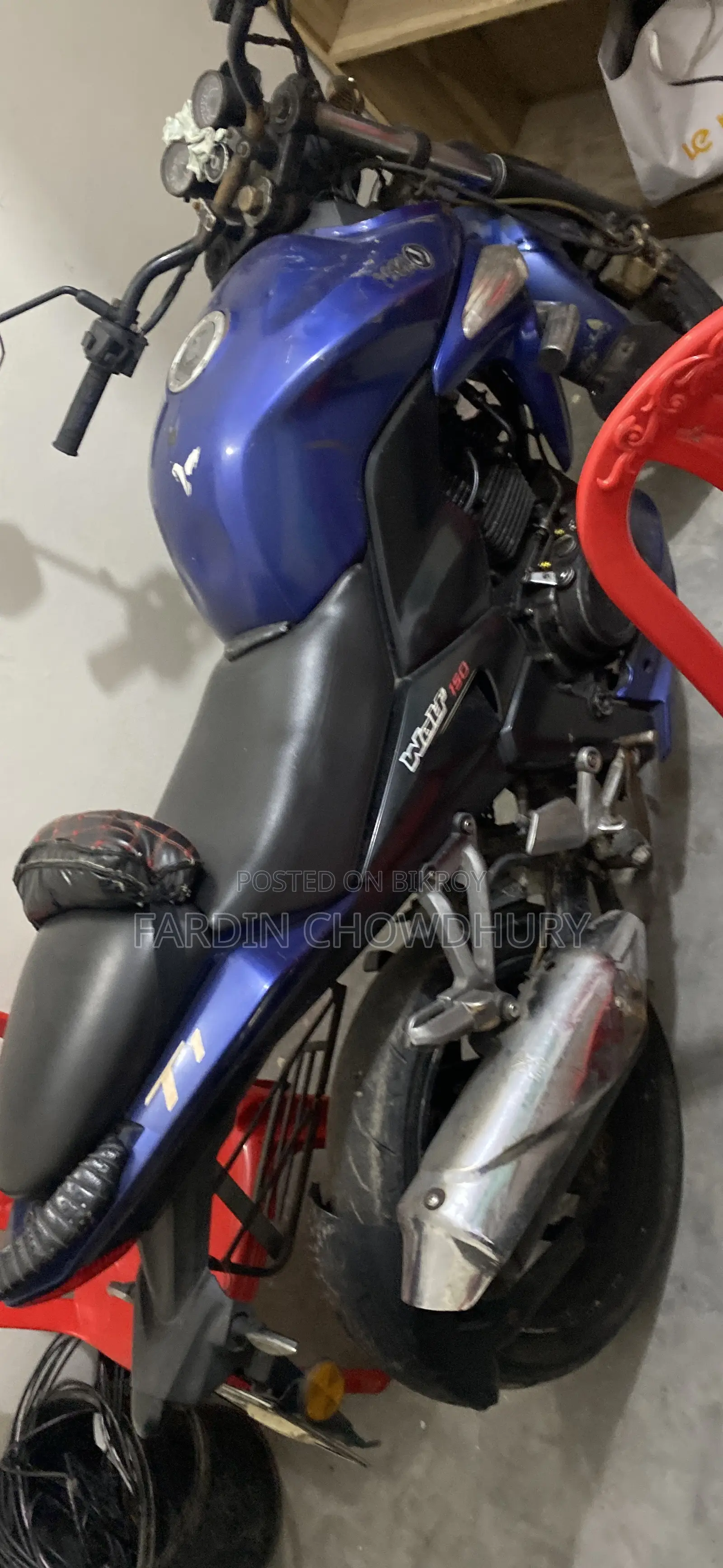 Motorcycle 2018 Blue