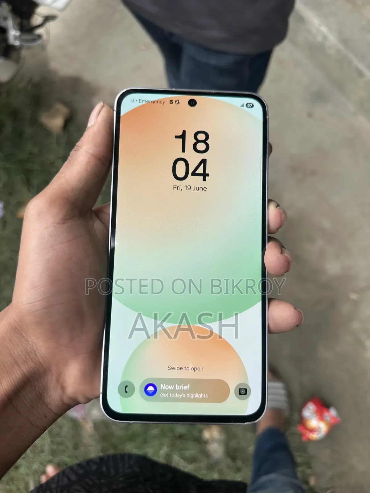 স্যামসাং গ্যালাক্সি এস২৪ এফই ২৫৬ জিবি গ্রিন