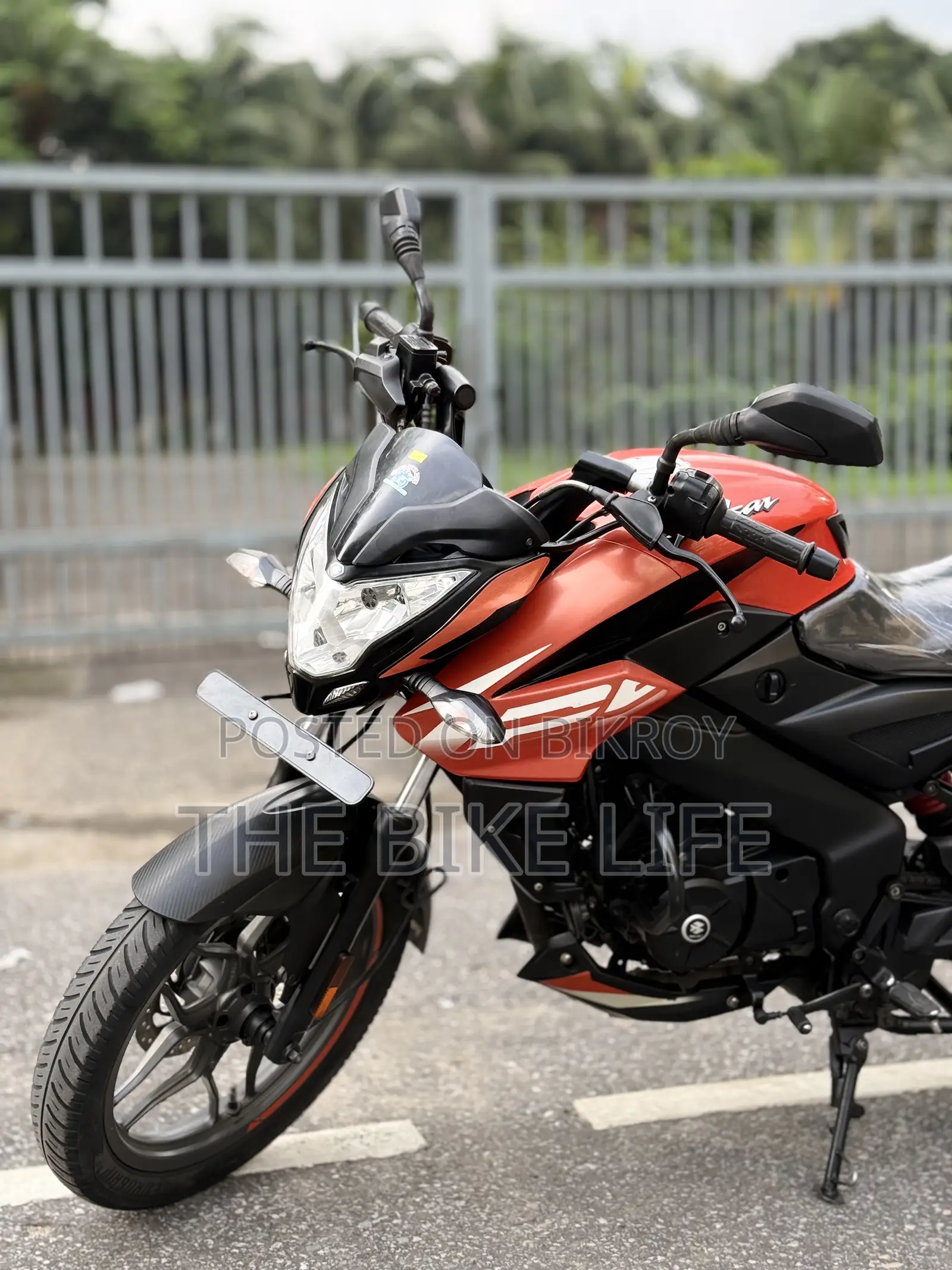 Bajaj Pulsar NS125 2024 Orange