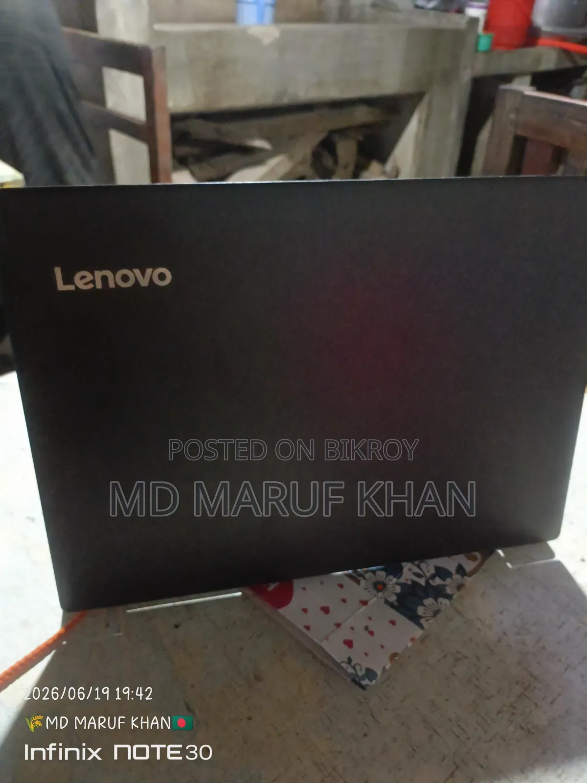 Laptop Lenovo IdeaPad 320 4GB Intel Core I3 HDD 128GB