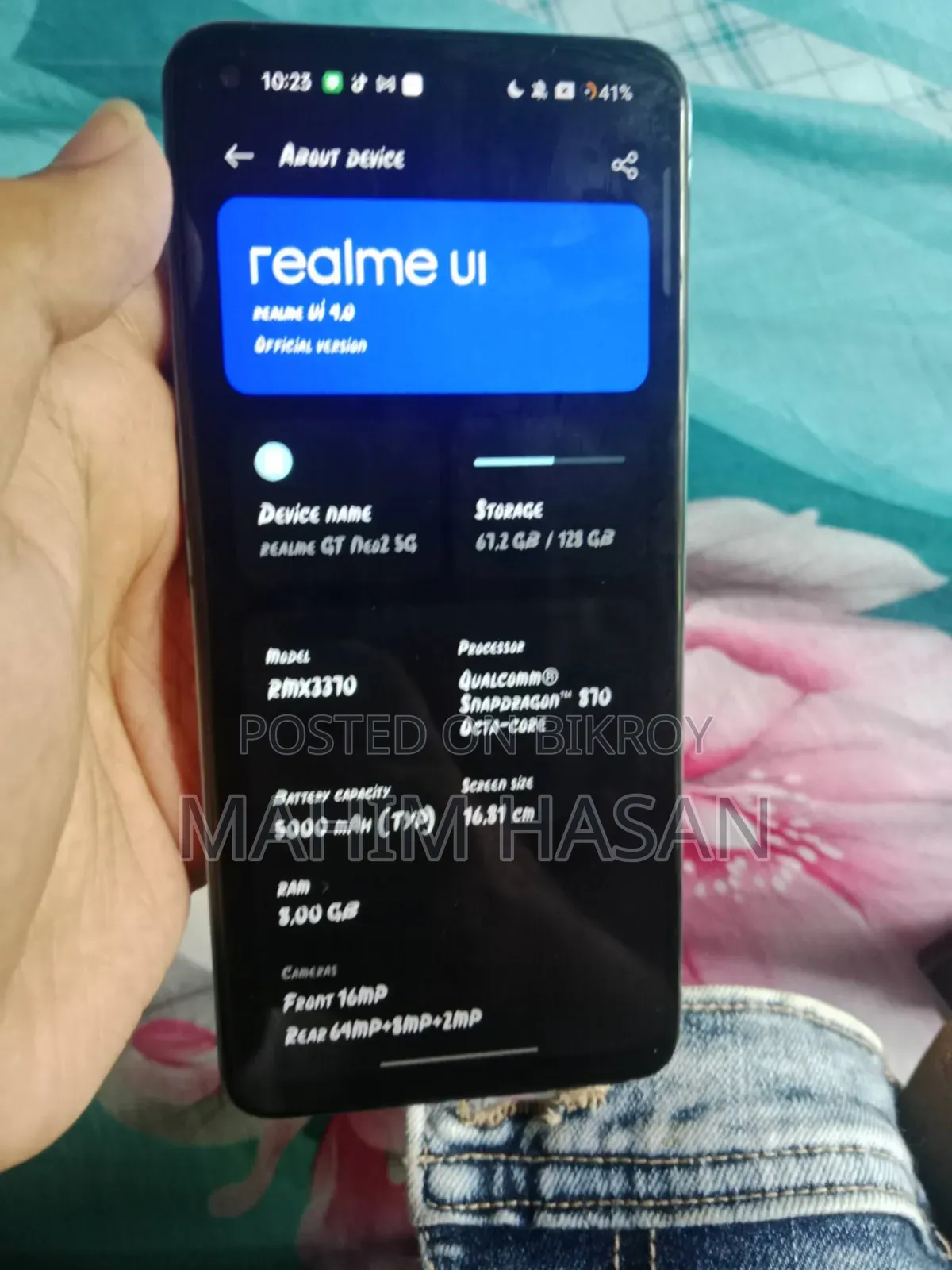 Realme GT Neo2 128 GB Blue