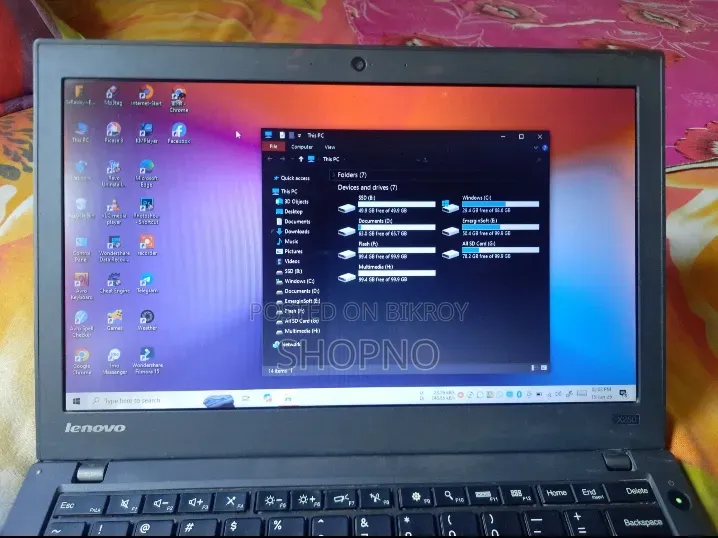 Laptop Lenovo ThinkPad T21 4GB Intel Core I5 HDD+SSD 128GB