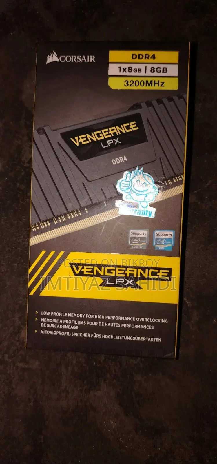 Buying Corsair Vengeance LPX Ddr4 3200mtz 8gb