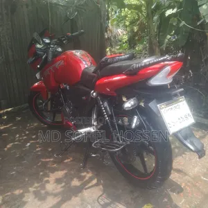 TVS Apache RTR 160 2V 2018 Red