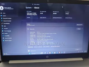 Laptop HP 15s 16GB AMD Ryzen 5 SSD 500GB