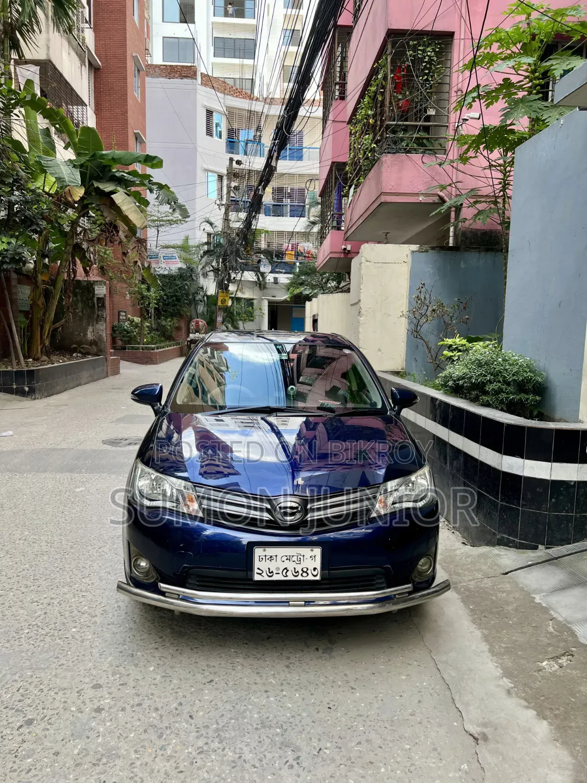 Toyota Axio 2013 Blue