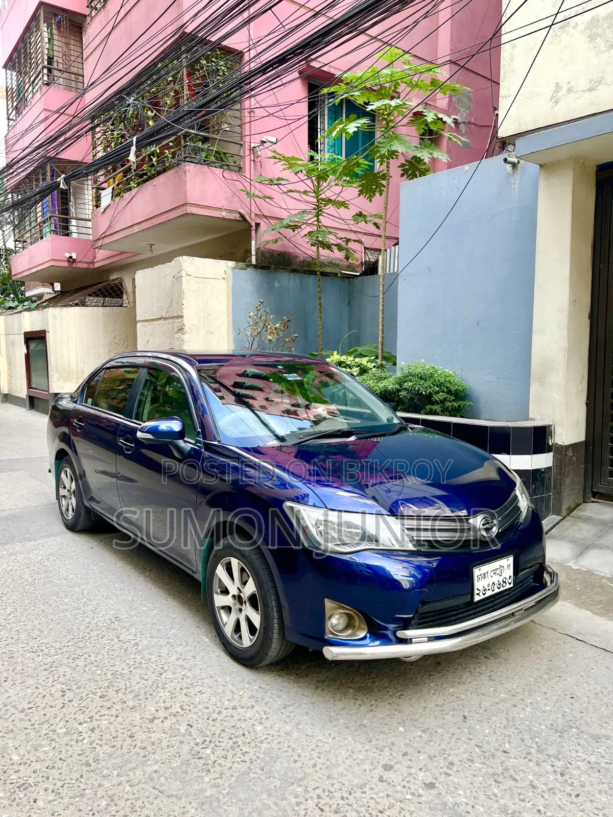 Toyota Axio 2013 Blue
