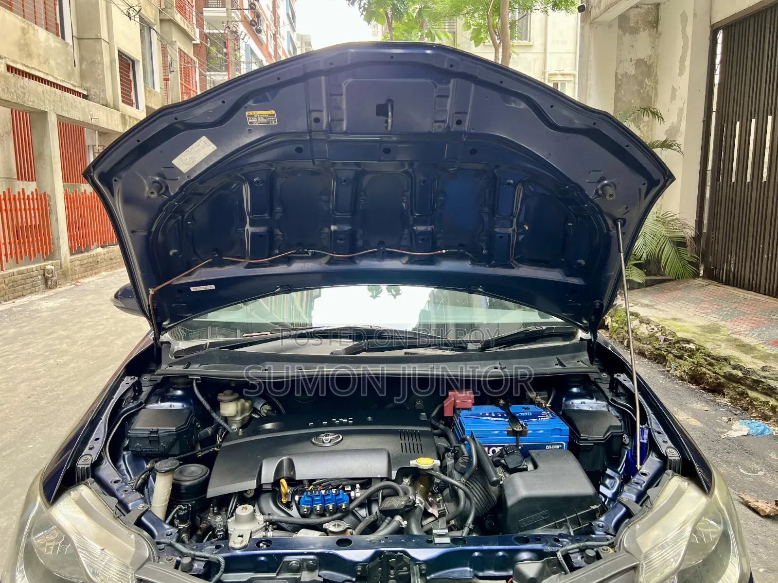 Toyota Axio 2013 Blue
