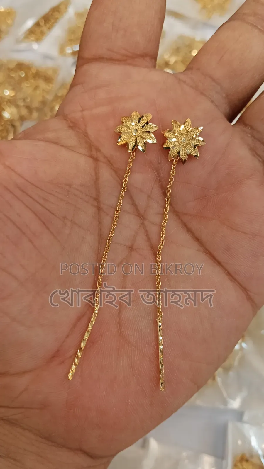 Needle Thread Earrings