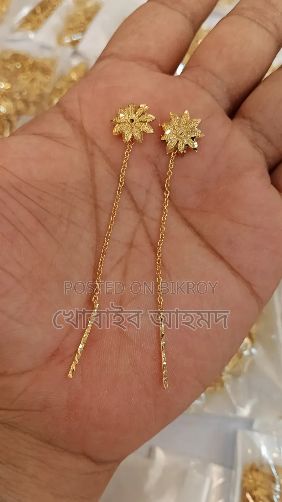 Needle Thread Earrings