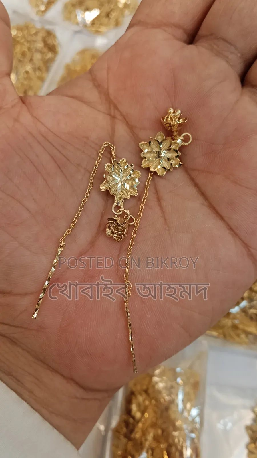 Needle Thread Earrings