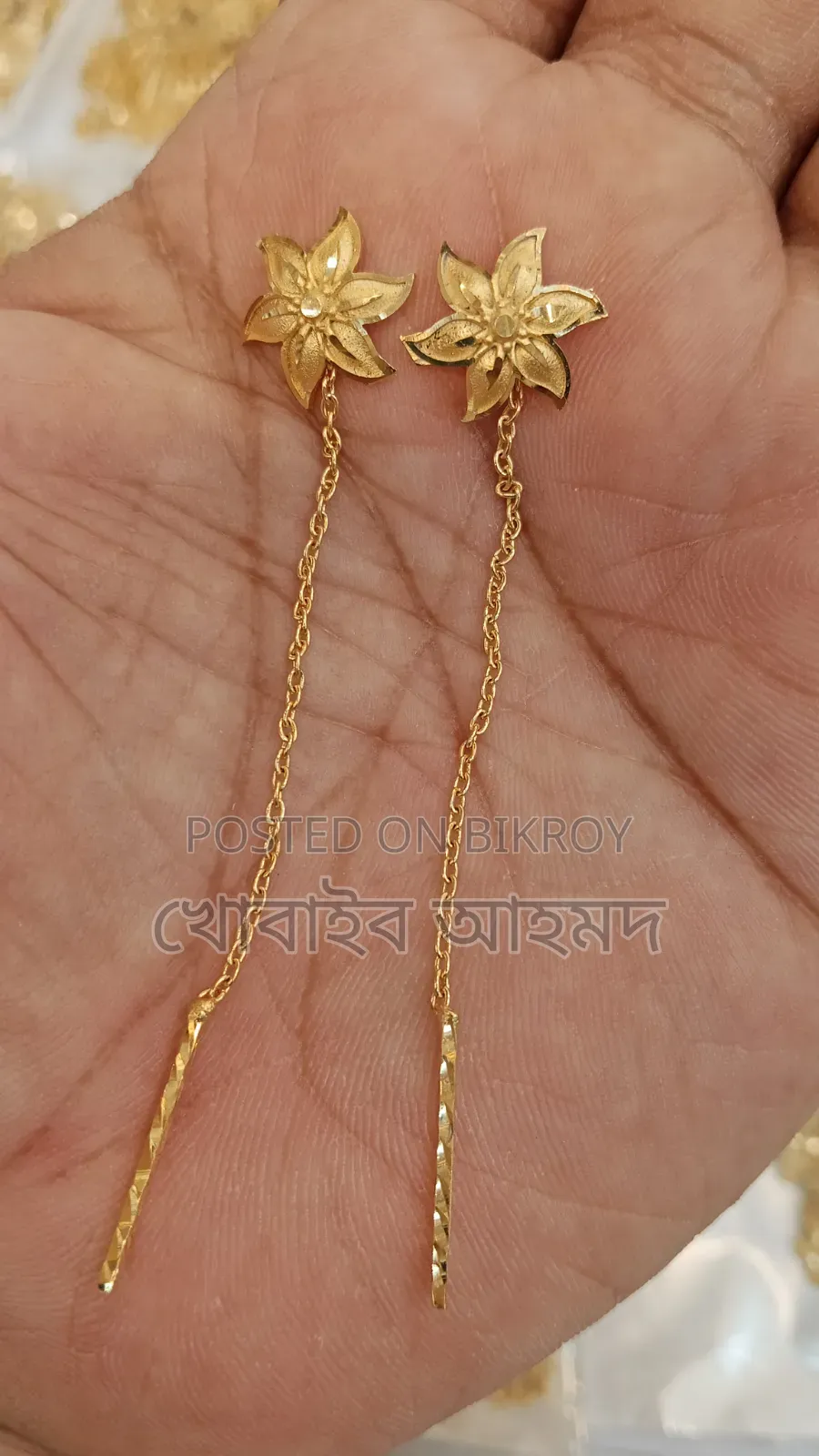 Needle Thread Earrings