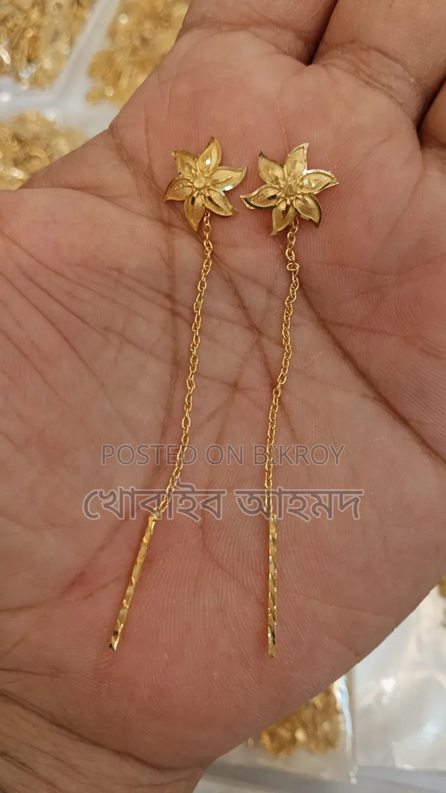 Needle Thread Earrings