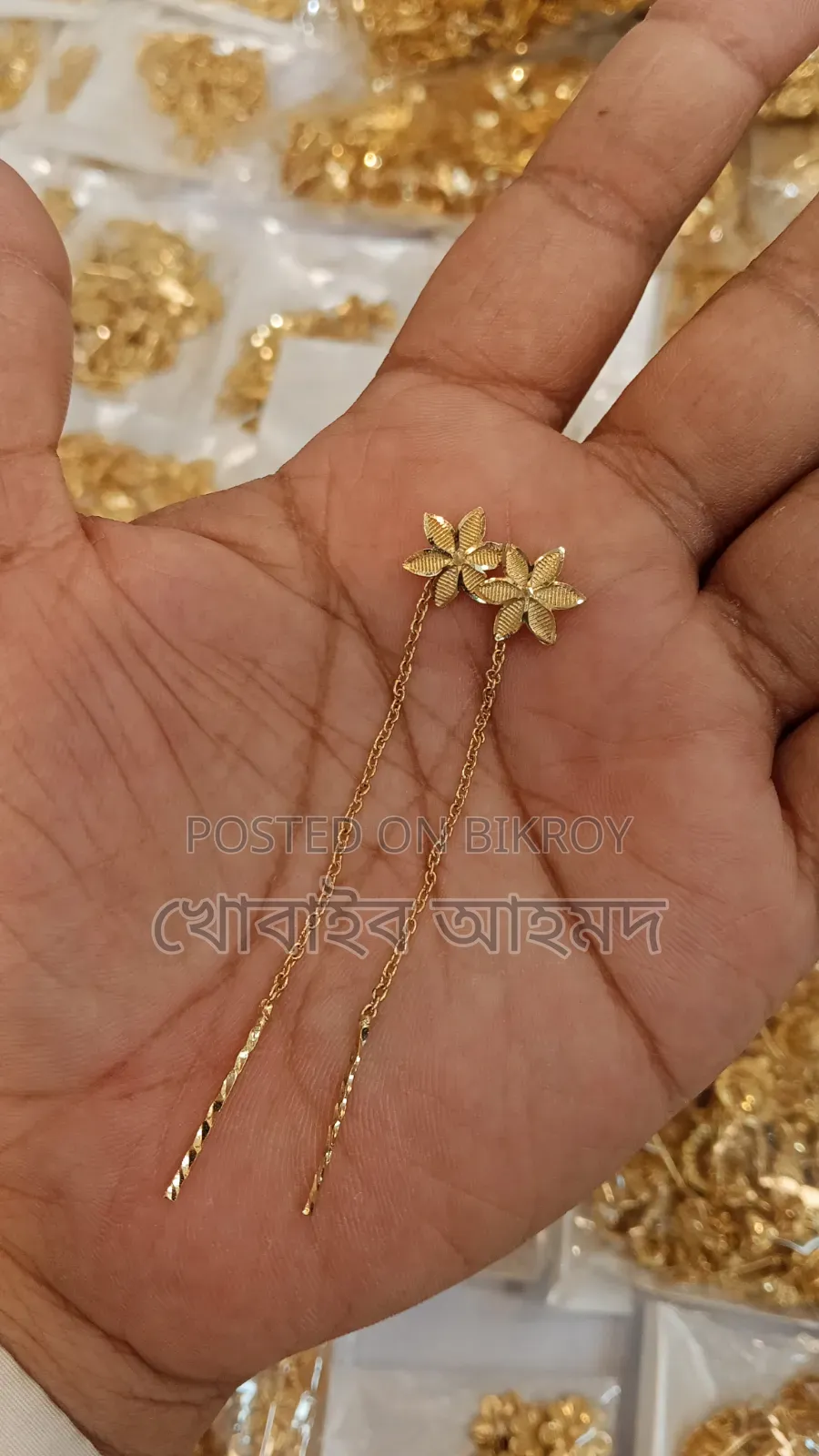 Needle Thread Earrings