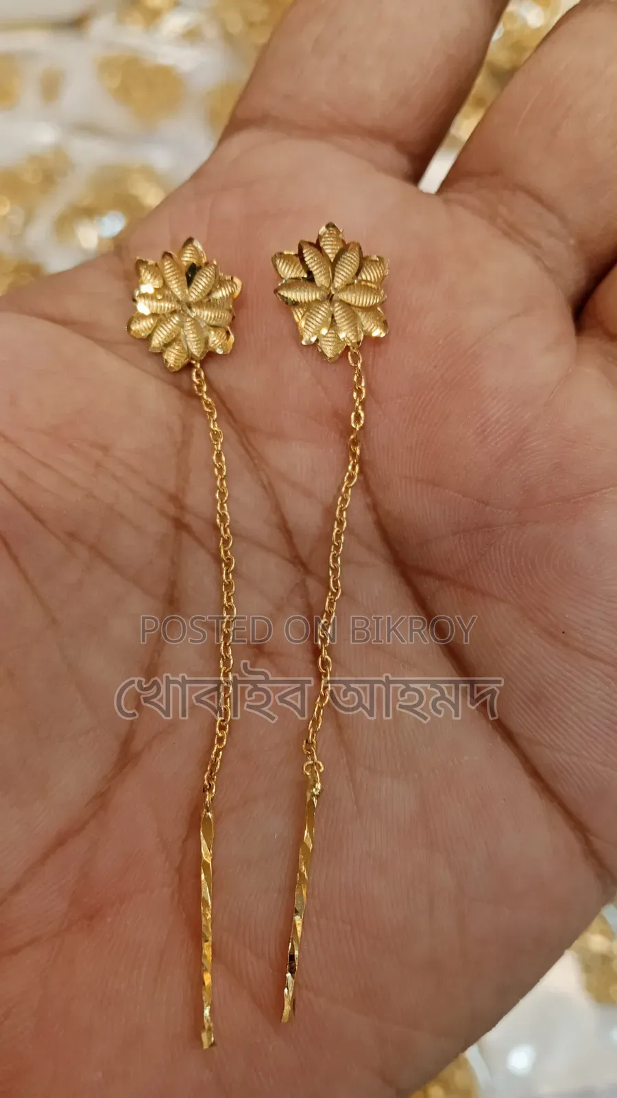 Needle Thread Earrings