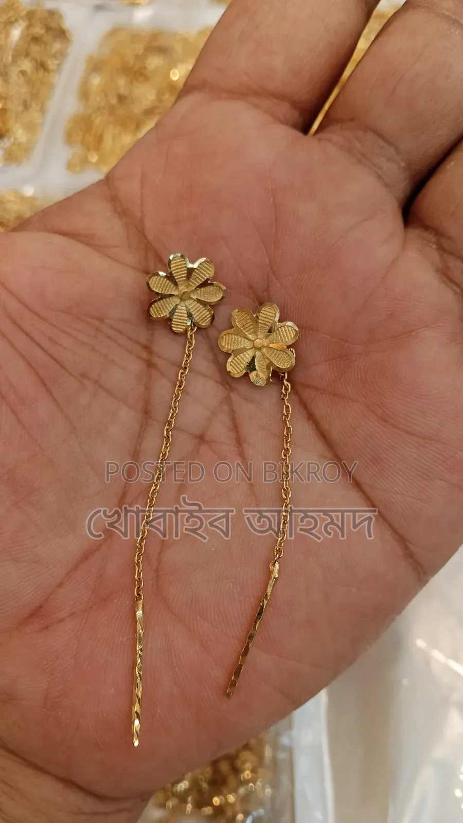 Needle Thread Earrings