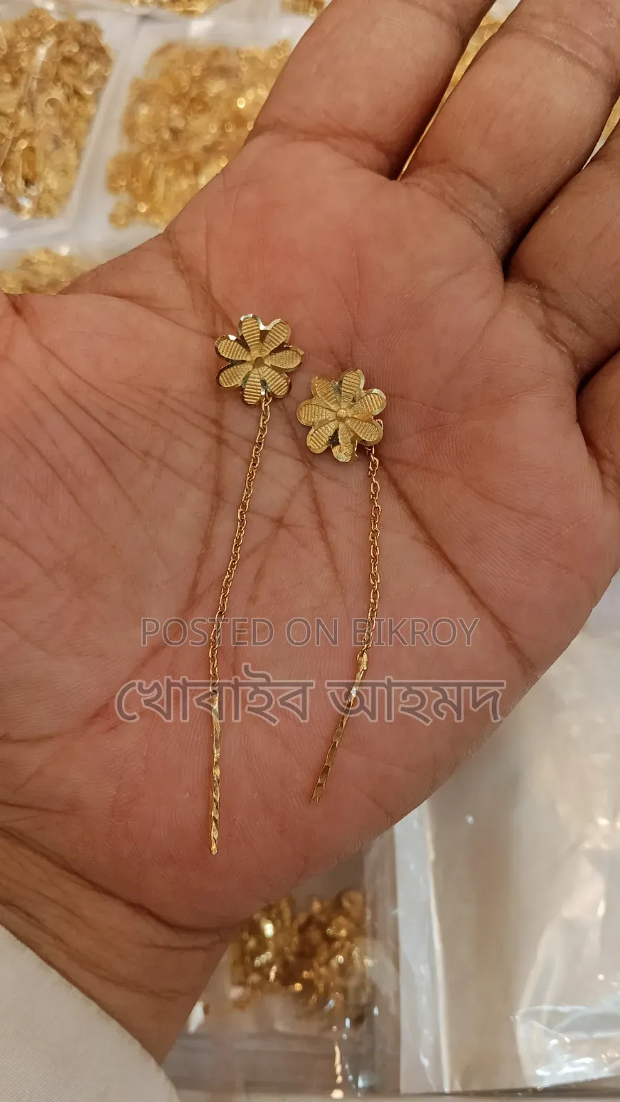 Needle Thread Earrings