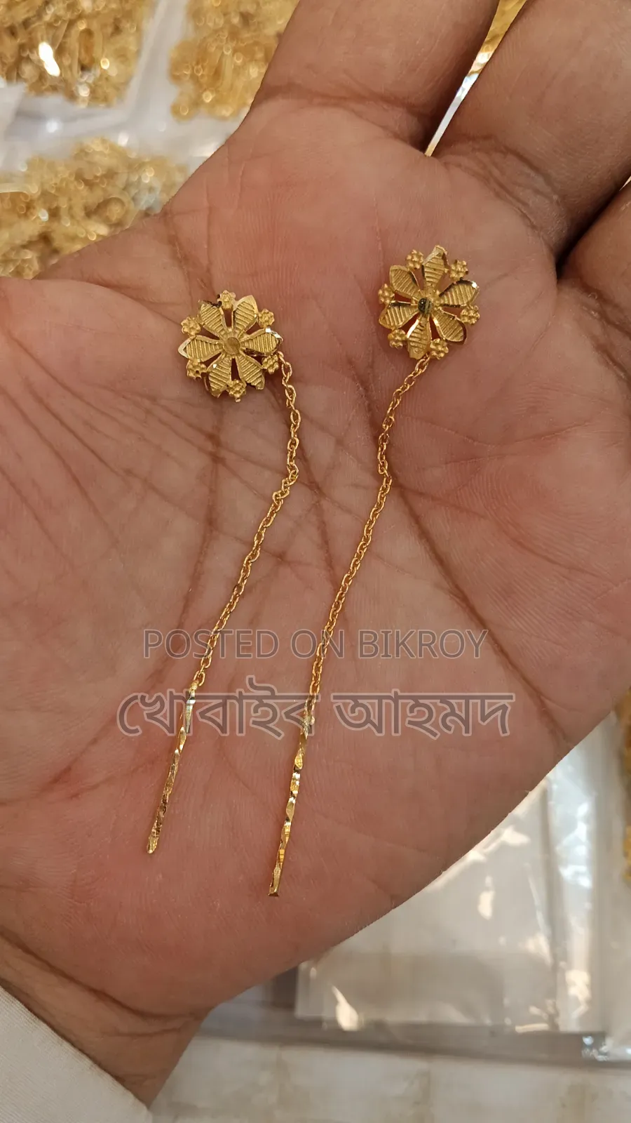 Needle Thread Earrings