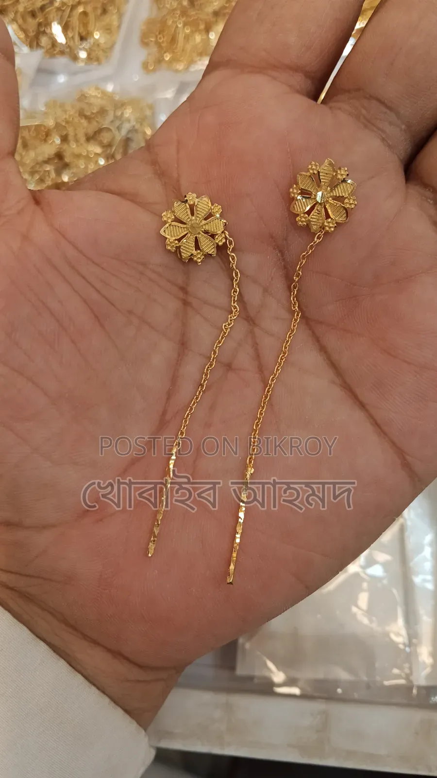 Needle Thread Earrings