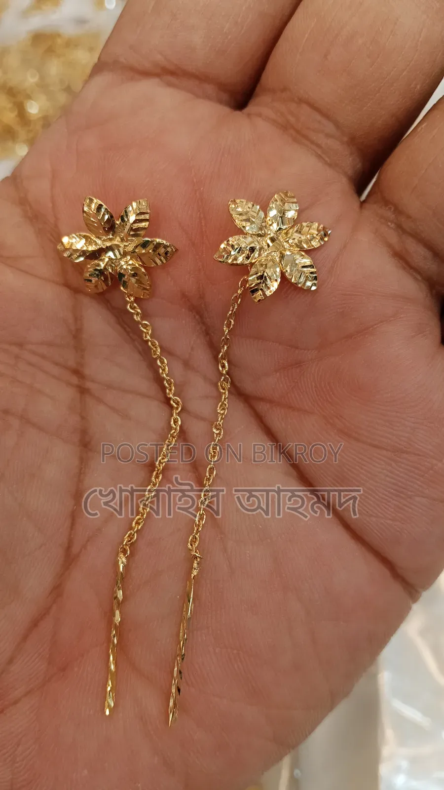 Needle Thread Earrings
