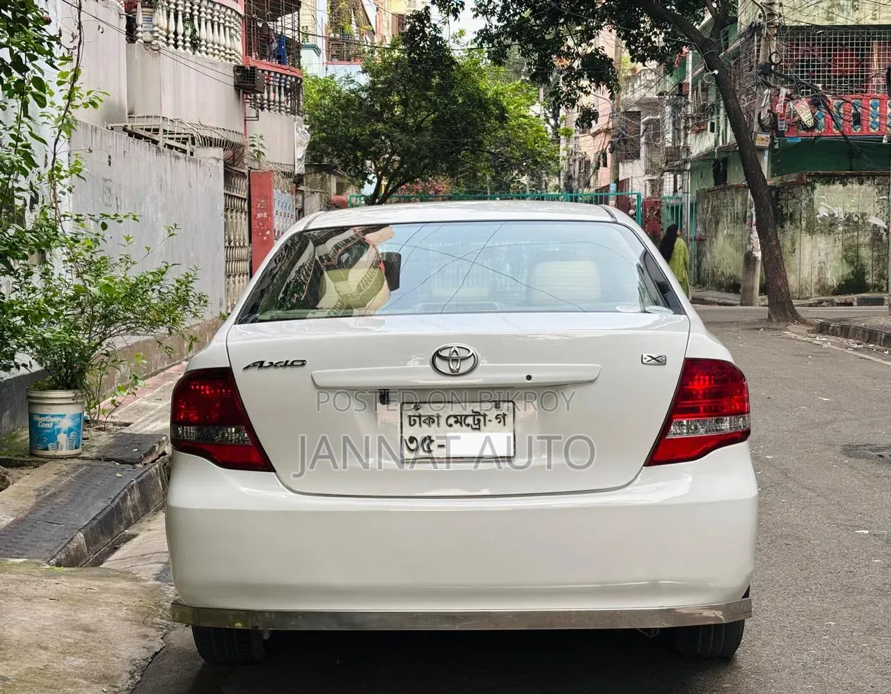 Toyota Axio 2008 Off white