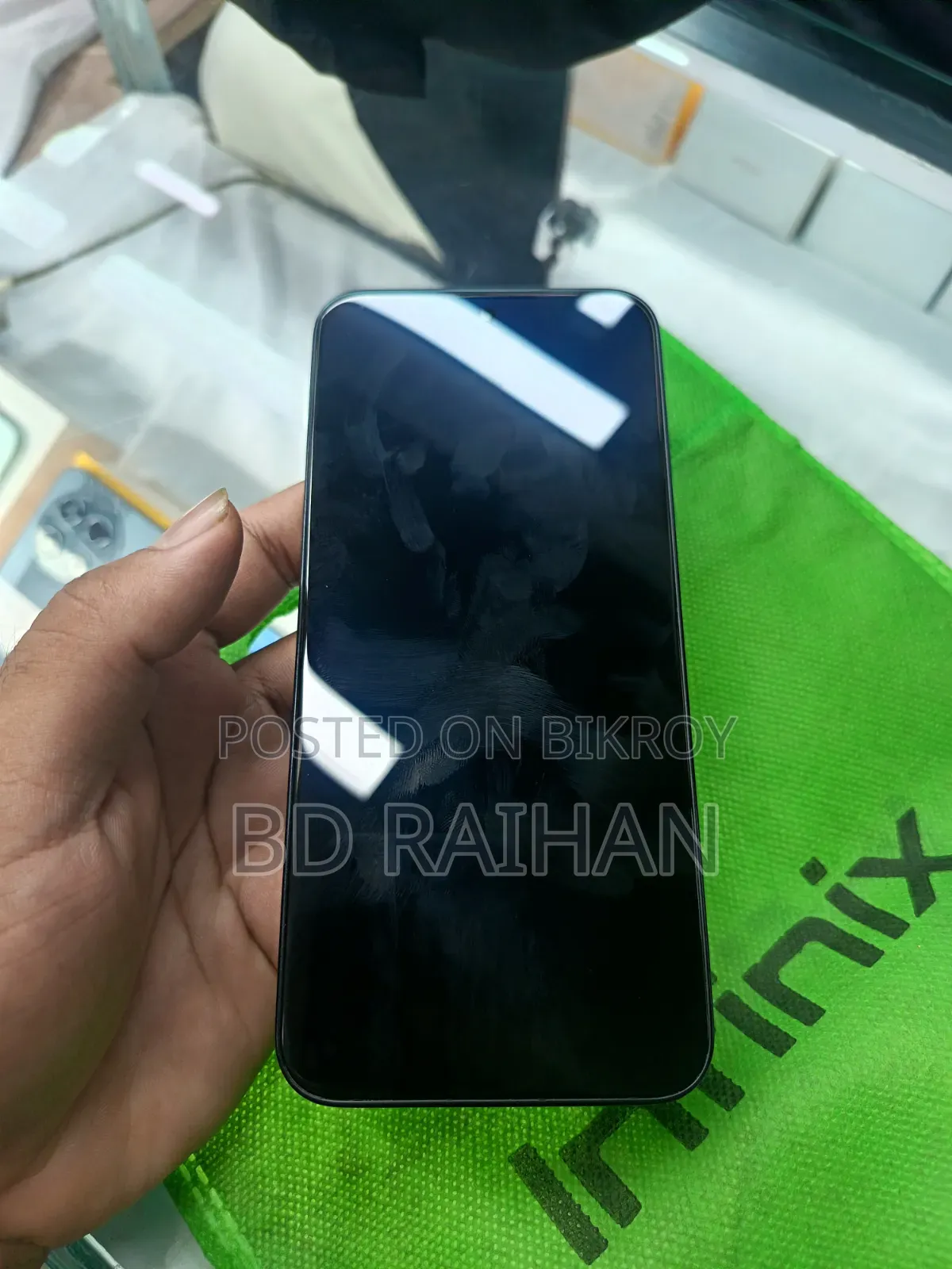 নতুন ইনফিনিক্স জিটি ৩০ ৫জি ২৫৬ জিবি সবুজ