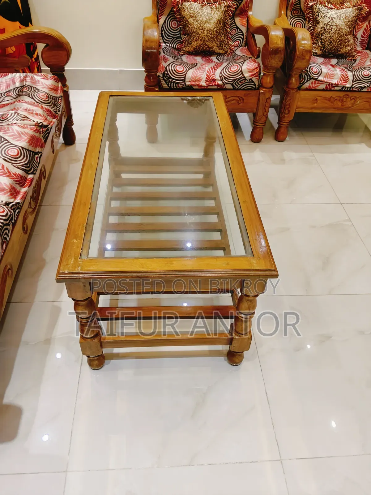 Sofa and Dining Table
