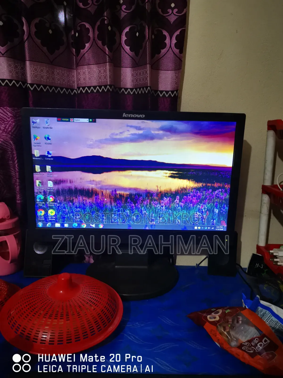 Monitor 20" Lenovo