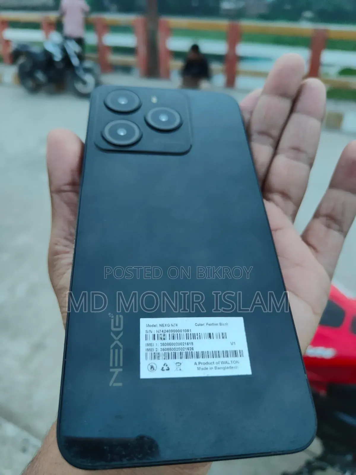 Walton NEXG N74 128 GB Black