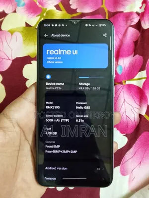 Realme C25Y 128 GB Silver