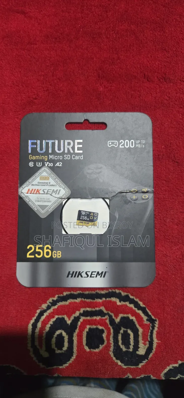 Hiksemi Future ২৫৬জিবি মাইক্রোএসডি কার্ড