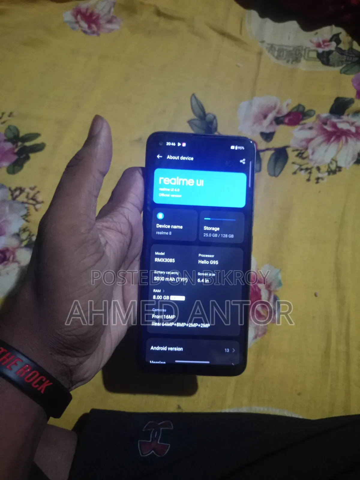 Realme 8 5G 128 GB Black