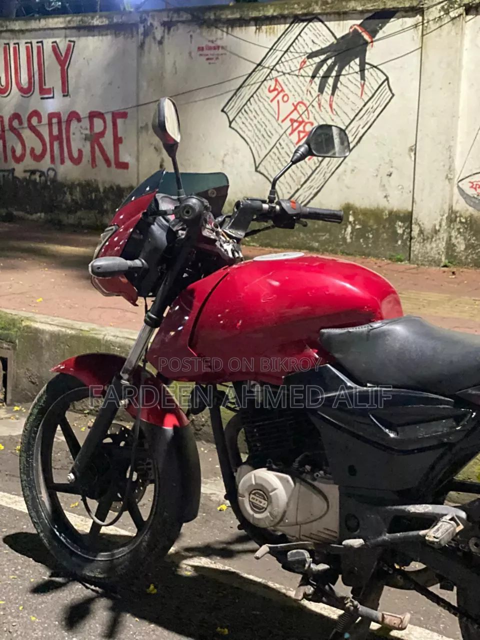 Bajaj Pulsar 150 2012 Red