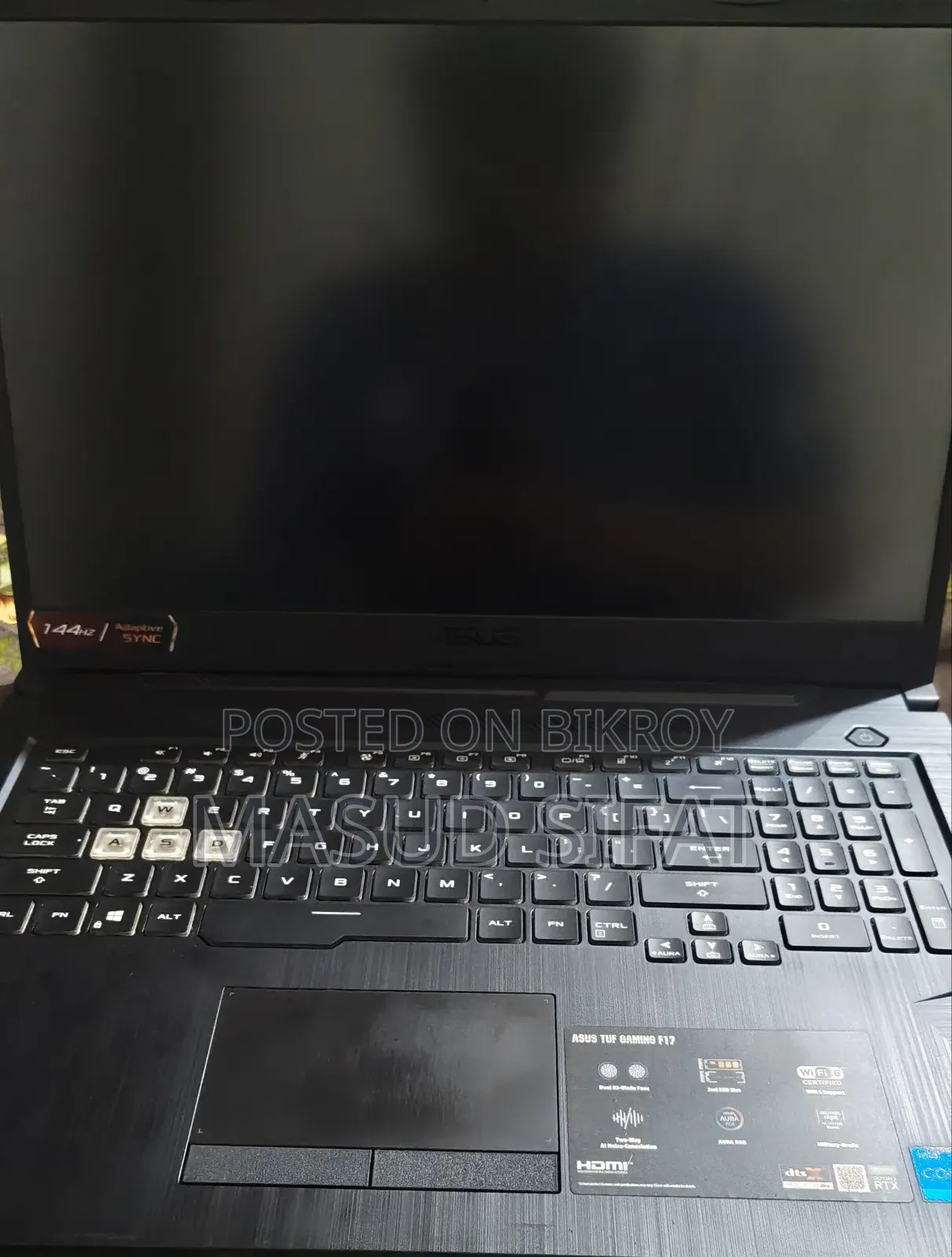 Laptop Asus TUF Gaming A15 8GB Intel Core I5 SSD 512GB