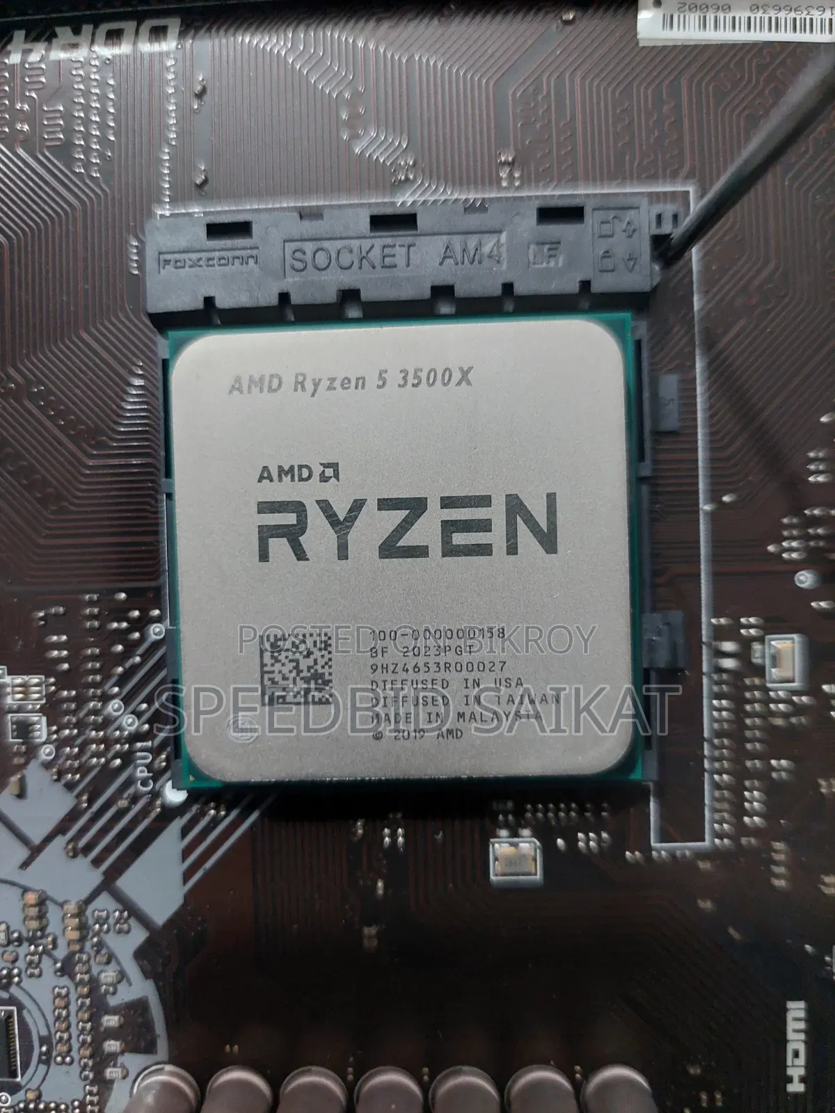 Amd Ryzen 5 3500x Processor With Box and Cooler
