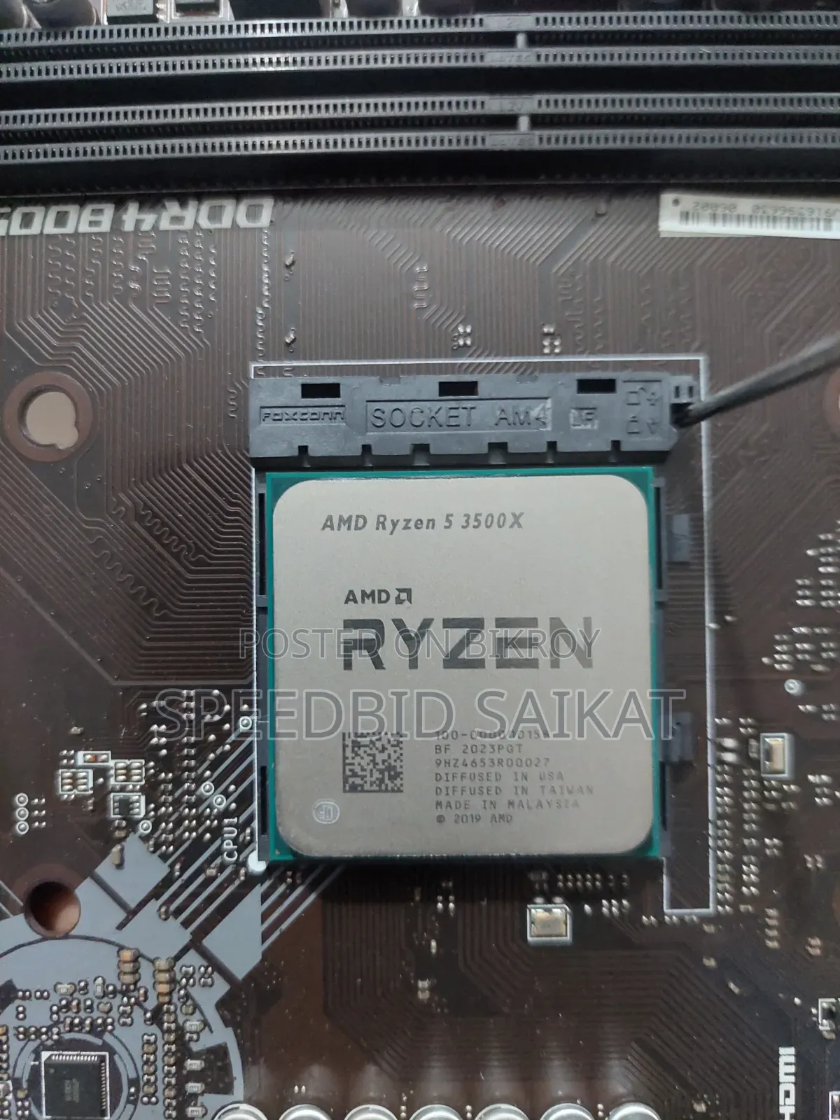 Amd Ryzen 5 3500x Processor With Box and Cooler