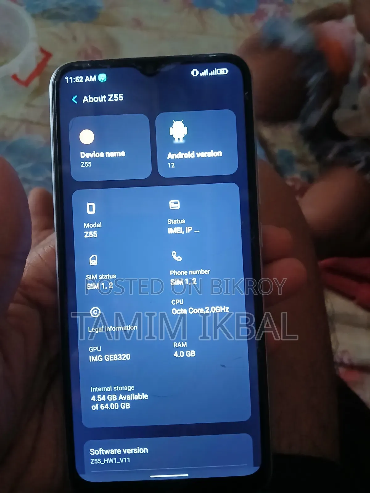 Symphony Z55 64 GB Gray