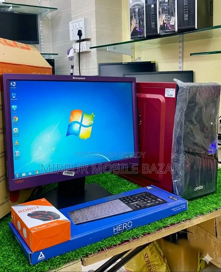 New Desktop Computer 8GB Intel Core I3 SSD 128GB