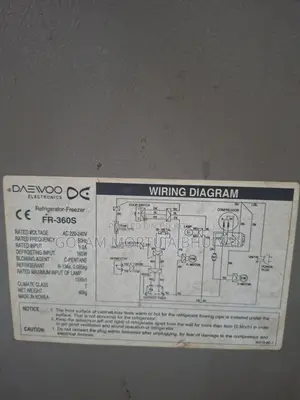 Refrigerator Daewoo Fr-360 Liter