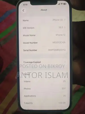 Apple iPhone 12 128 GB Gray