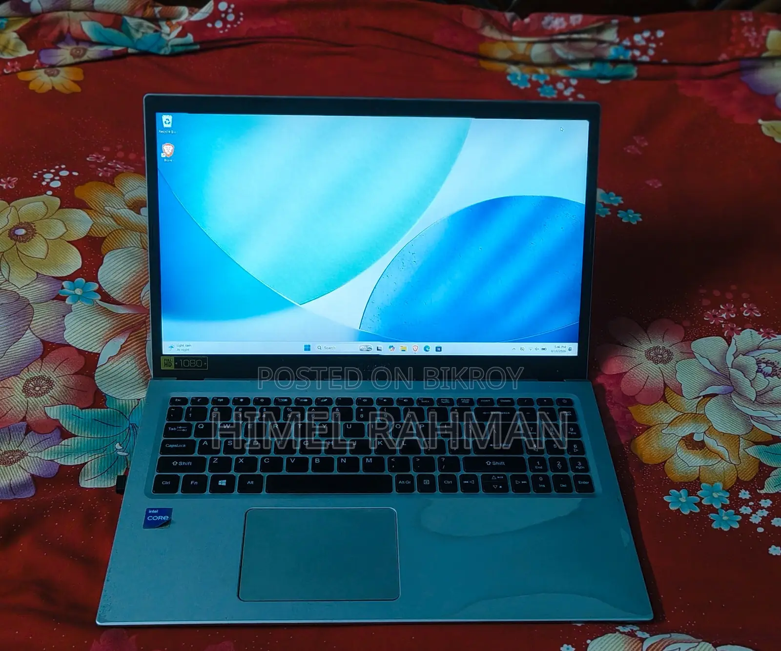 Laptop Acer Aspire 3 8GB Intel Core I5 SSD 256GB