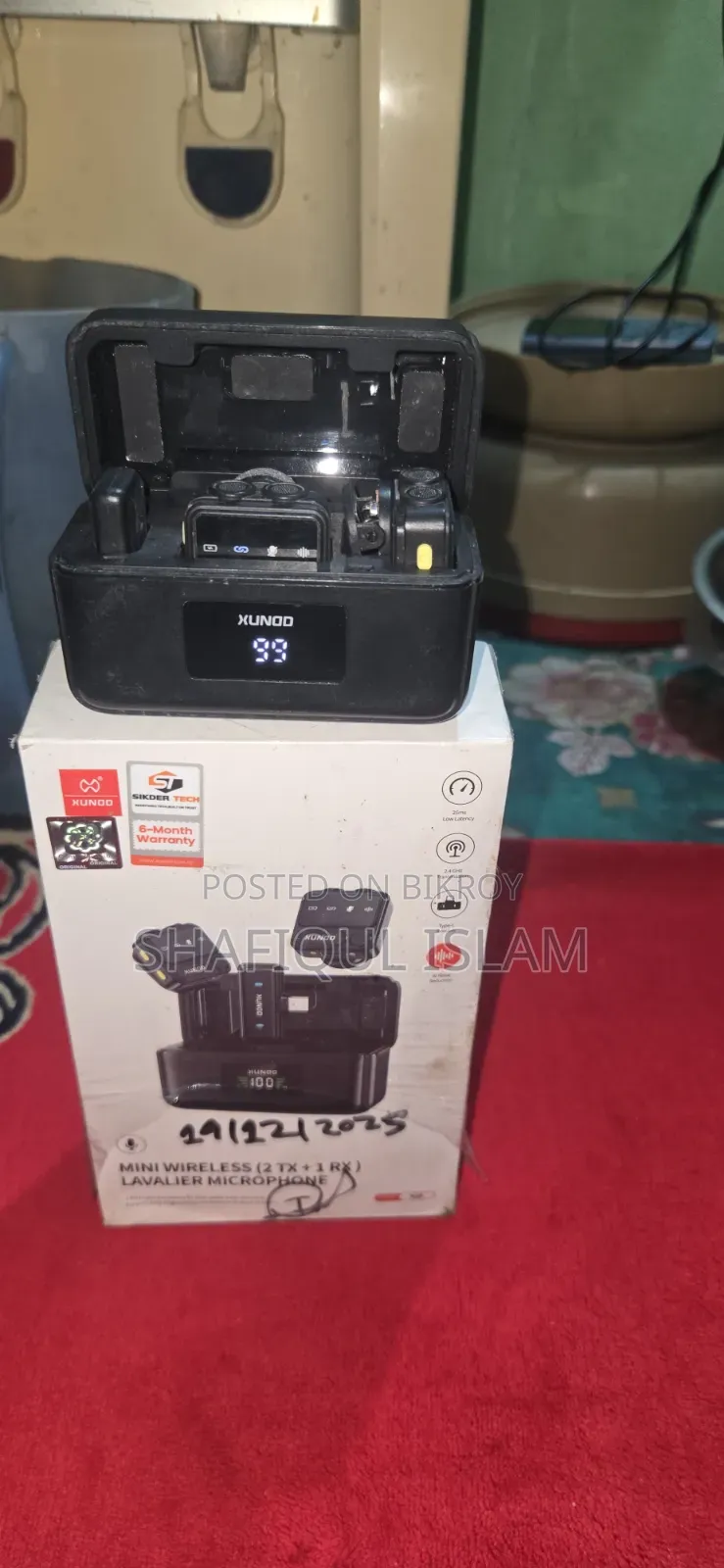 Xundd X58 Mini Wireless Microphone