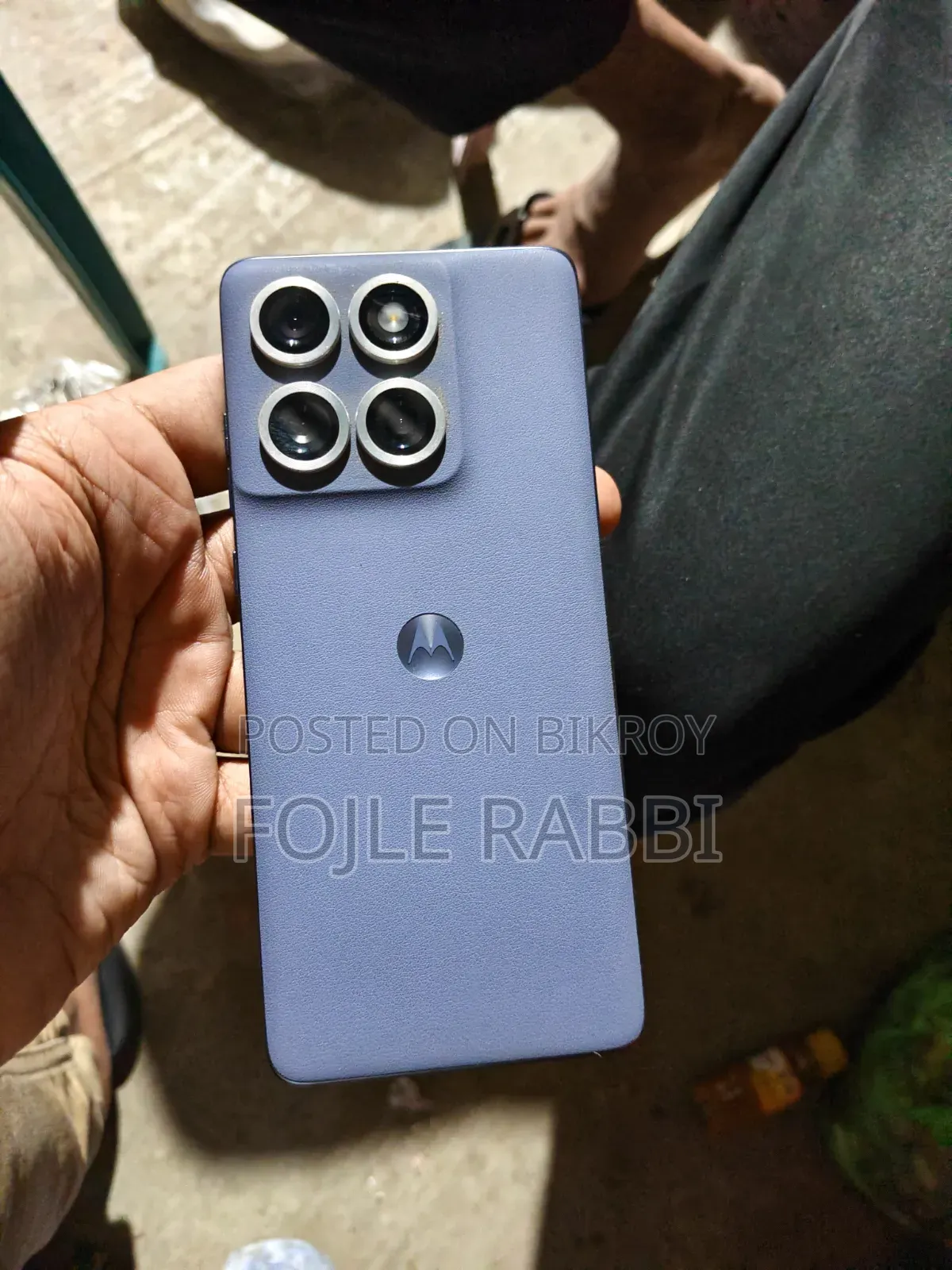 Motorola Edge 60 Fusion 256 GB Gray
