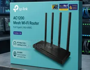Tp-Link Archer C6 Ac1200 Mesh Wi-Fi Router 4 Antenna