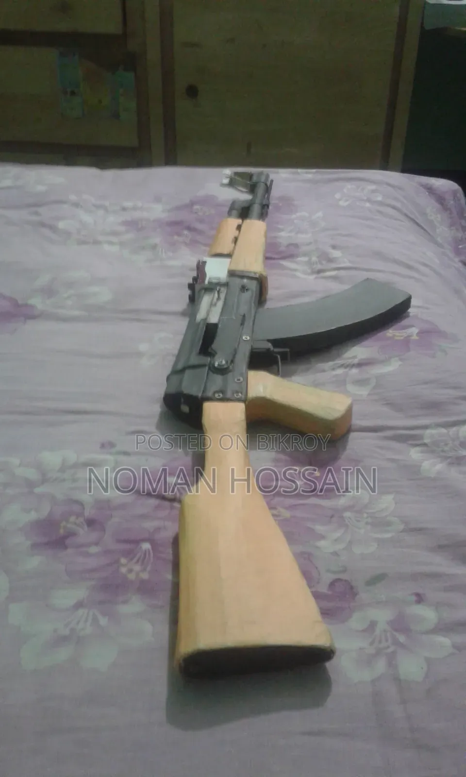 হ্যান্ড মেইড হার্ডবোর্ড Ak47 গান