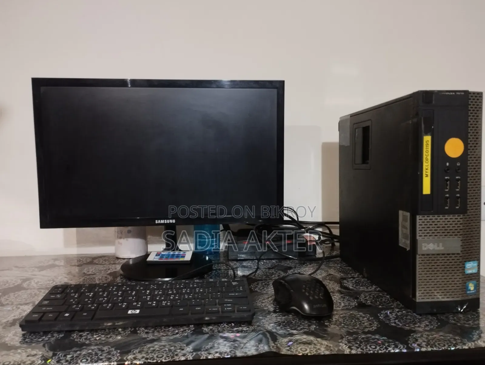 Desktop Computer Dell OptiPlex 7010 8GB Intel Core i5 HDD+SSD 500GB