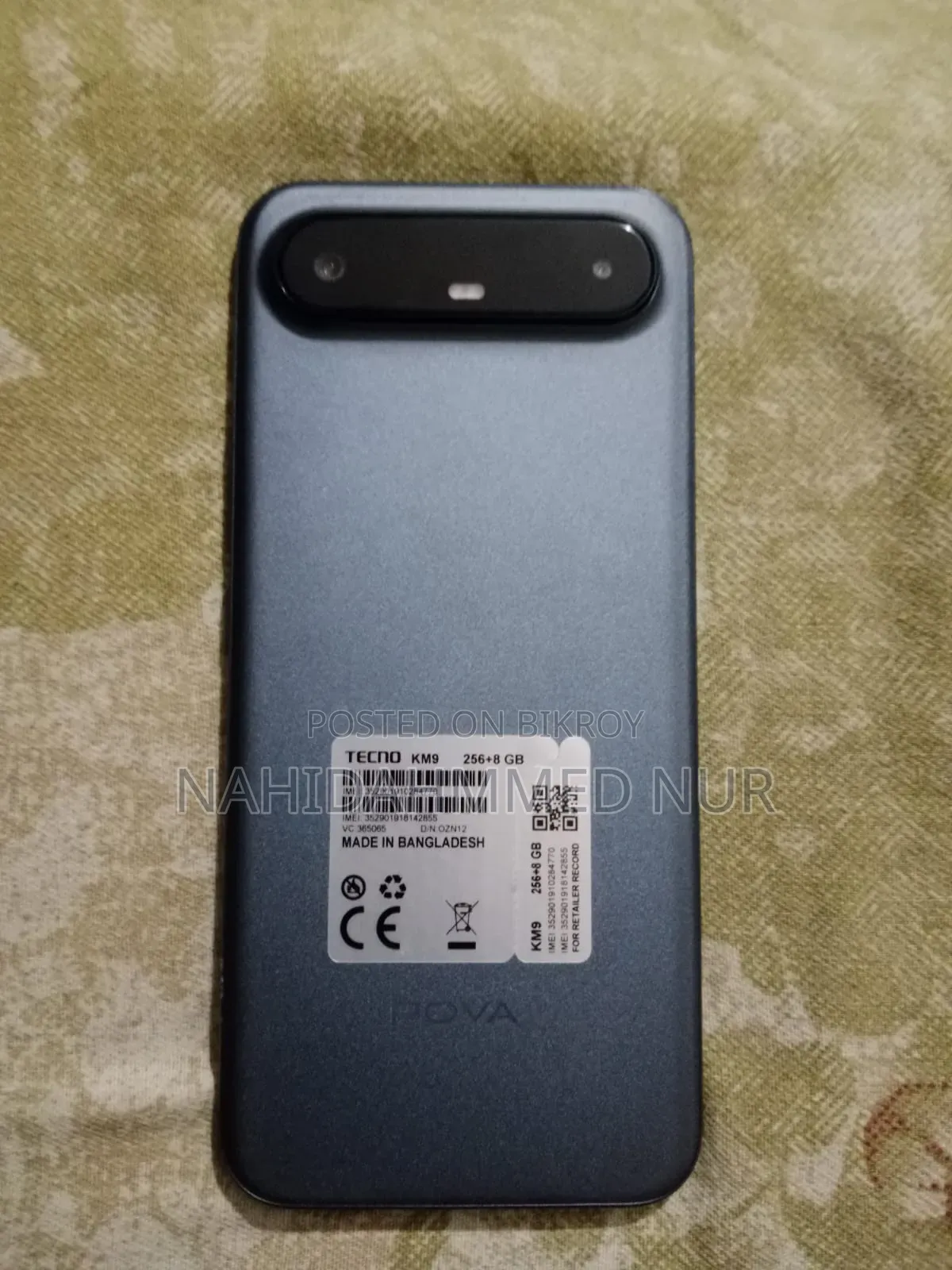 Tecno 256 GB Black