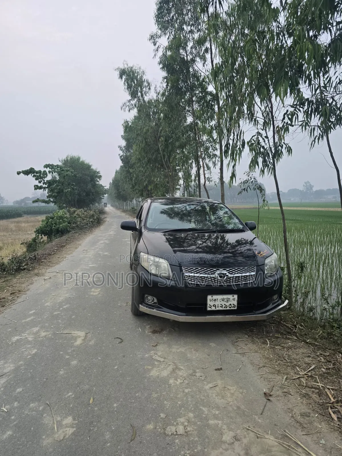 Toyota Corolla Fielder 2007 Black